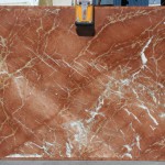 Rojo Alicante Marble Slab Polished Red Italy Fox Marble