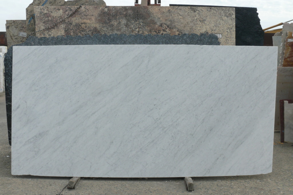 White-carrara-marble-slab-honed-white-italy-1 - Fox Marble