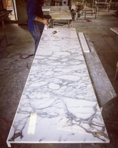 Fox Marble White Calacatta Marble Finishing 400x500 Fox Marble   Fox Marble White Calacatta Marble Finishing 400x500 